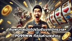 ค้นพบกลเม็ดโปรโมชั่นจากจักรวาล PD99WIN ที่คุณห้ามพลาด-5
