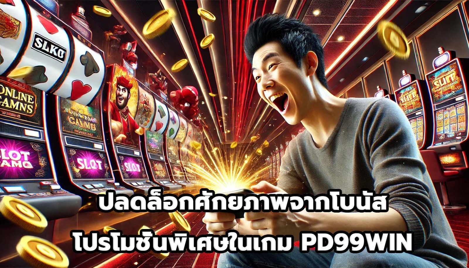 ปลดล็อกศักยภาพจากโบนัสและโปรโมชั่นพิเศษในเกม PD99WIN-7