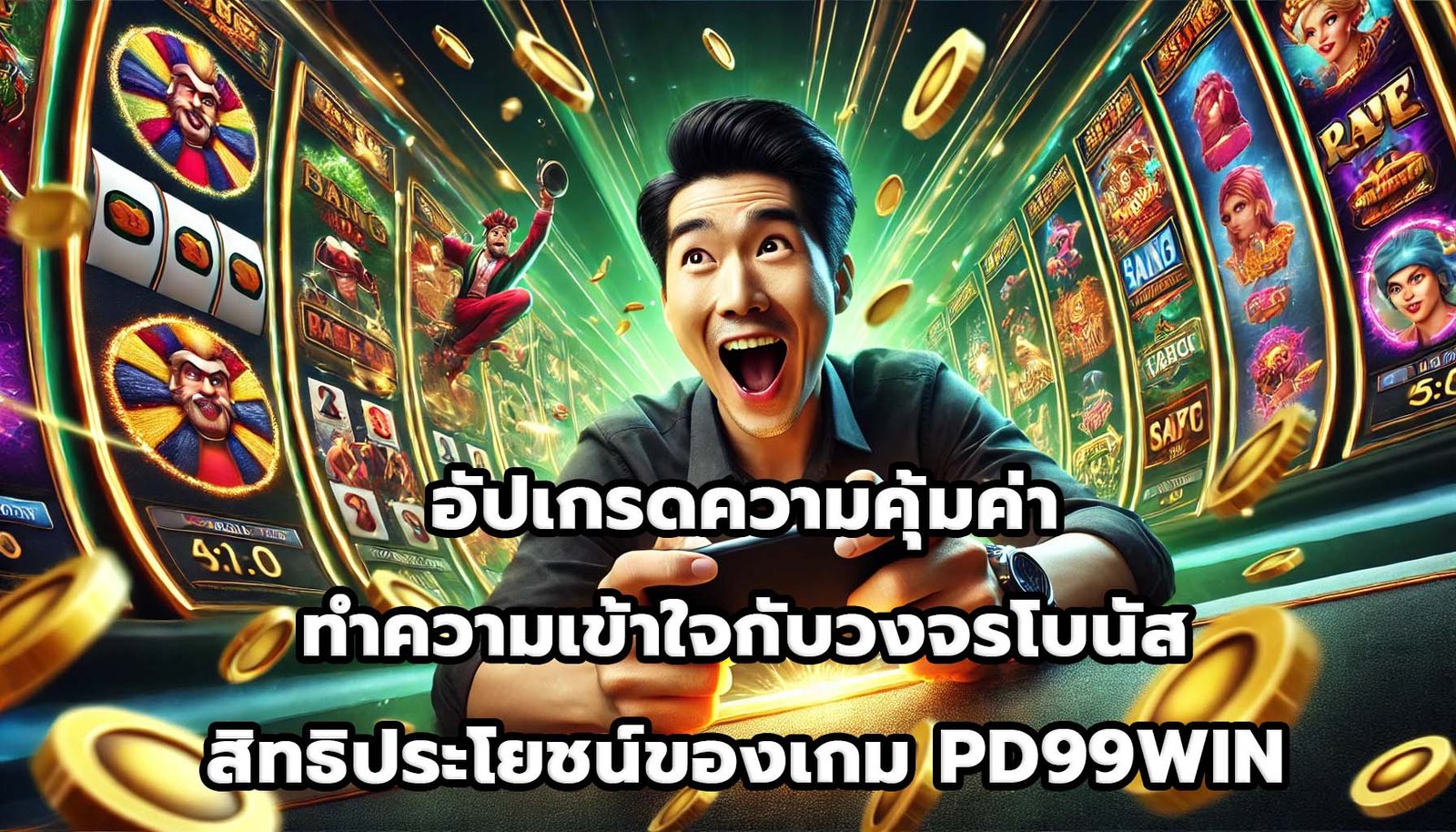 อัปเกรดความคุ้มค่า ทำความเข้าใจกับวงจรโบนัสและสิทธิประโยชน์ของเกม PD99WIN-6