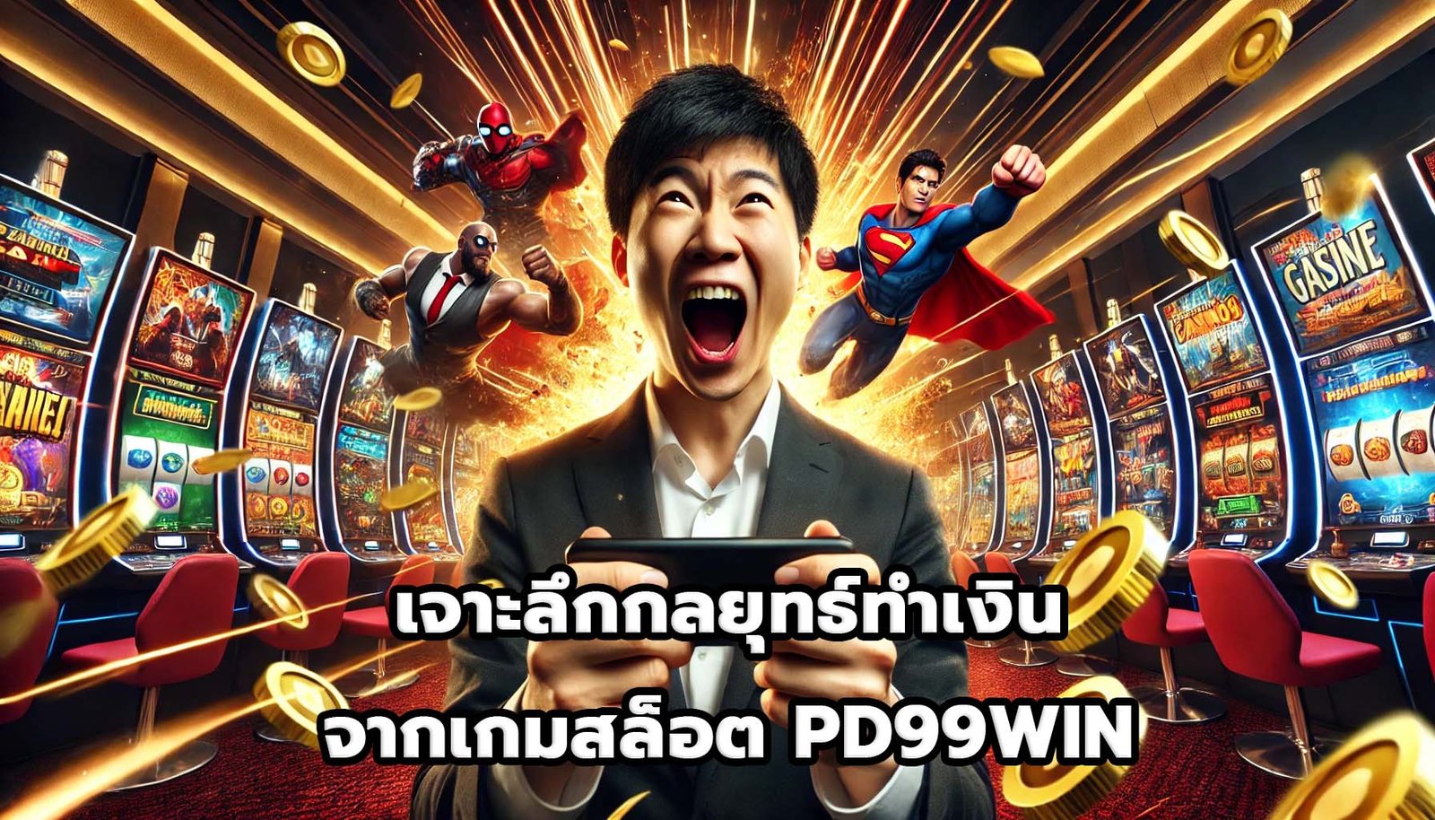 เจาะลึกกลยุทธ์ทำเงินจากเกมสล็อต PD99WIN-1